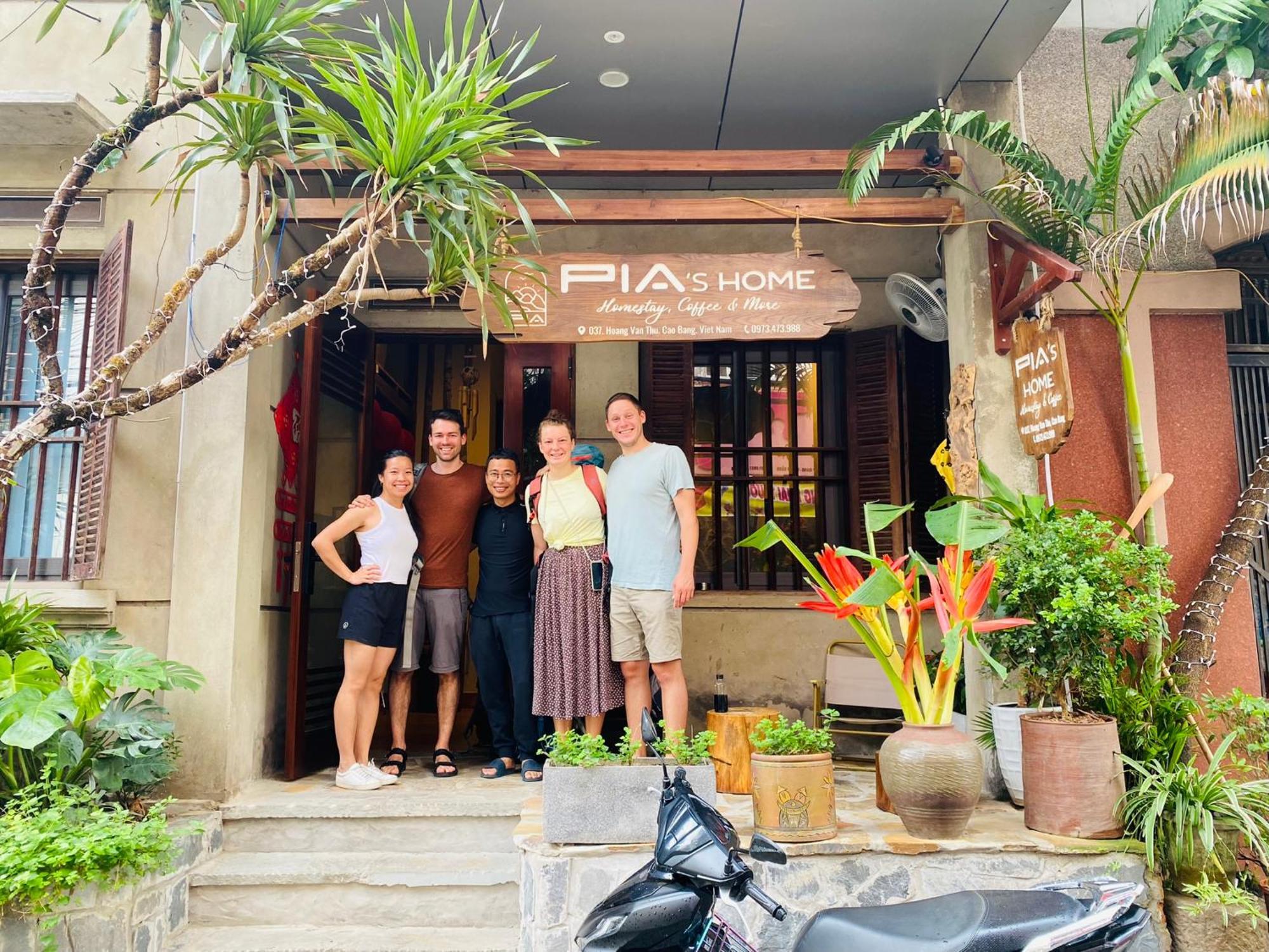 Pia Homestay - Tours & Motobike Rental カオバン エクステリア 写真